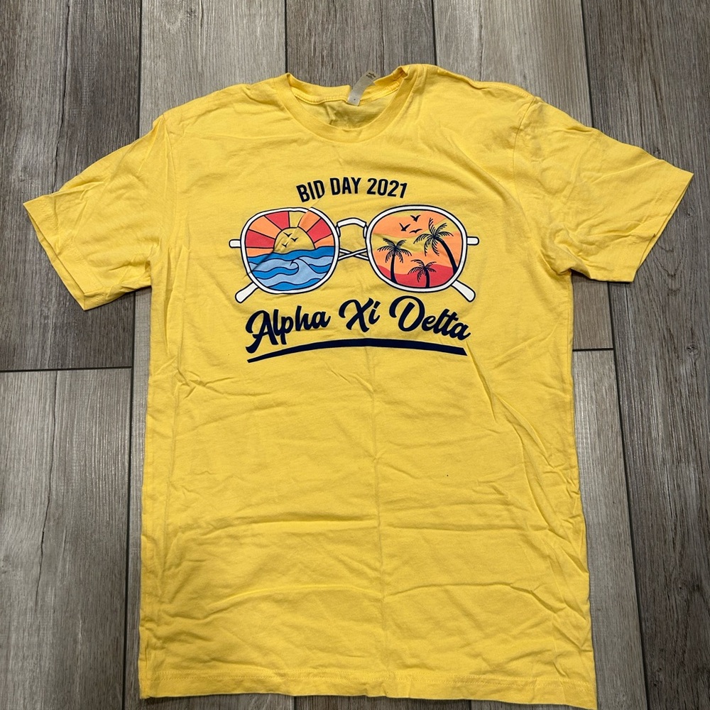 Golden Yellow Alpha Xi Delta T-shirt